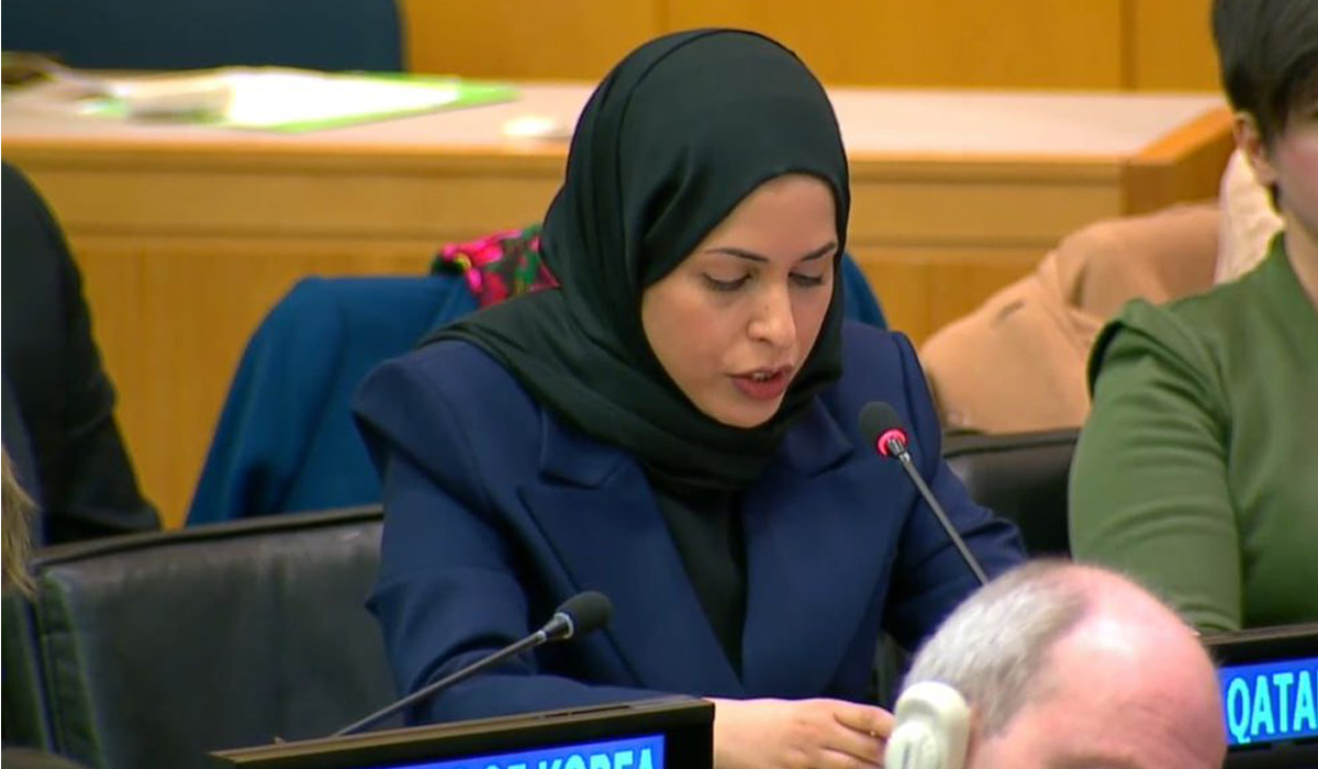 Qatar's Permanent Representative Participates in Briefing on Situation in Palestine